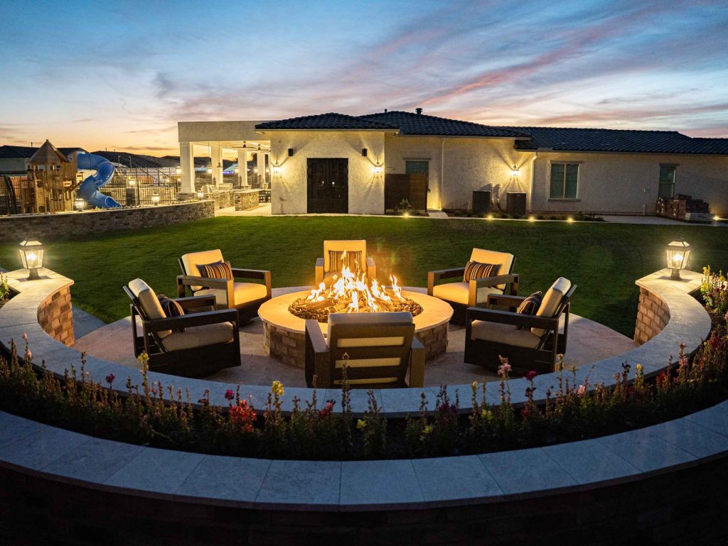 Luxury Modern Yard Landscape Queen Creek, AZ